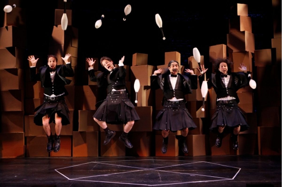 Stephen Bent, Rod Kimball, Paul Magid and Mark Ettinger at 